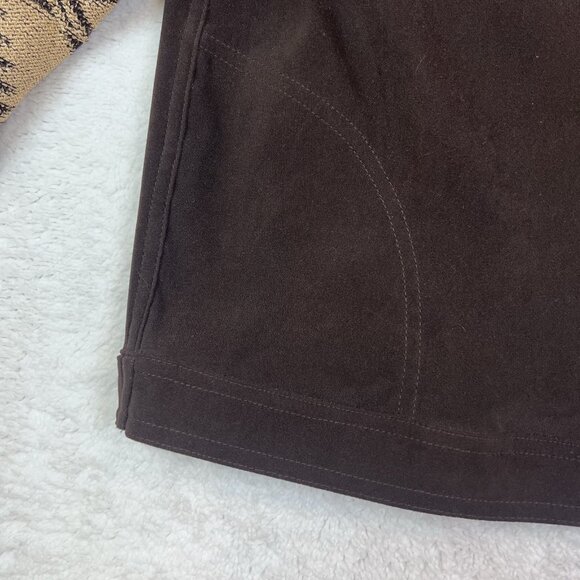 St. John Sport By Marie Gray Southwestern Aztec Print Jacket Brown Tan Women’s M - Picture 7 of 16